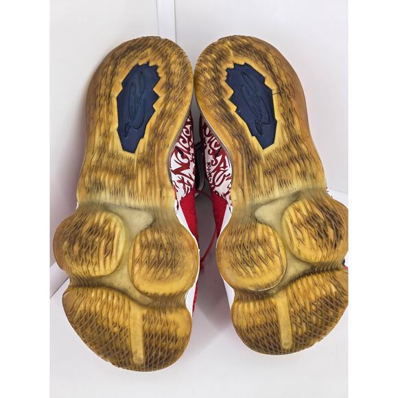 Nike LeBron 17 “Graffiti Remix” CT6047-600 – Men’s US 11 / Red - Picture 7 of 11